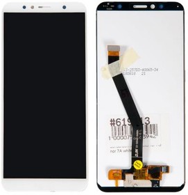(Honor 7A Pro) дисплей в сборе с тачскрином для Huawei Honor 7A Pro, Huawei Y6 2018, Honor 7C, белый AUM-L41, AUM-L29 (original lcd)