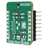 MIKROE-2937, Add-On Board, Temp-Hum 3 Click Board, Temperature/Humidity Sensor ...