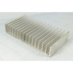 Охладитель (радиатор охлаждения) 100x187x 35, тип F54, аллюминий, KRA5352/100, серый
