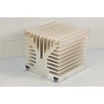 Охладитель (радиатор охлаждения) 110x110x100, тип I21, аллюминий, О-271-100, серый