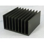Охладитель (радиатор охлаждения) 100x100x 55, тип F31, аллюминий, BLA182-100, черный