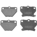 ADT342114, Комплект колодок дисковых TOYOTA CELICA 99-, COROLLA 02-, PRIUS 00- ...