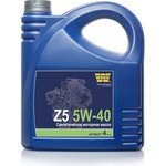 Моторное масло Z5 синтетическое, 5W-40, SN/CF, 4 л 4627089061249