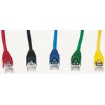 C6CPCU030-666HB, Cat6 Male RJ45 to Male RJ45 Ethernet Cable, U/UTP, Yellow LSZH Sheath, 3m