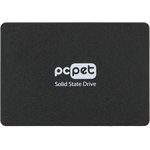 SSD накопитель PC PET PCPS512G2 512ГБ, 2.5", SATA III, SATA, oem