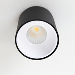Потолочный светильник Старк, черный+белый 12Wх3500K CL7440110