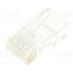 C0020-88RANJ40R, Вилка; RJ45; PIN: 8; Кат: 5e; не экранированный, переходник; обжим