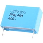 PHE450 Metallised Polypropylene Film Capacitor, 250 V ac, 400 V dc, ±5%, 470nF ...