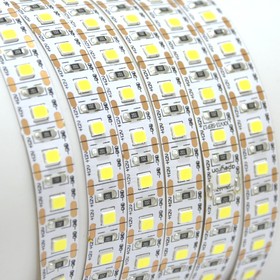 00-102, Лента светодиодная ПРО (хб),12В,16.6Вт/м, smd2835, 100д/м, IP20, 1500Лм/м,6500К, цена за катушку 5м