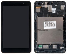Фото 1/2 (ME176C) дисплей в сборе с тачскрином и передней панелью для Asus ME176C-1A для модели с 0,3/2M камерами оригинал
