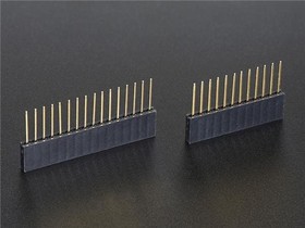 2830, Adafruit Accessories Stacking Headers for Feather - 12-pin and 16-pin female headers