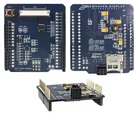 NHD-FT81x-SHIELD, Display Development Tools Arduino Shield EVE2 Series Dev Tool