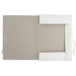 Папка для бумаг с завязками картонная мелованная BRAUBERG, 440 г/м2 ...