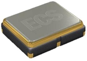 ECS-2033-073-BN, Standard Clock Oscillators ECS-2033,OSC XO 7.3728MHZ HCMOS SMD,3.3V,+/-50ppm,-40+/-C 85+/-C,7mA,Surface Mount,0.098" L x 0.