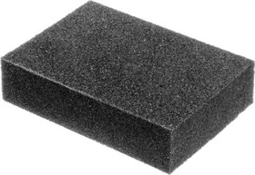 Губка шлифовальная (100х70х25 мм; Р120; полиуретан/оксид алюминия) 32-0-101