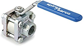 Фото 1/2 1824705, Stainless Steel Reduced Bore, 3 Way, Ball Valve, BSPP 1in