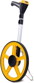 Фото 1/5 Измерительное дорожное колесо с цифровым дисплеем (курвиметр) DL4179 диаметр 300мм, трёхступенчатая алюминиевая масштабируемая ...