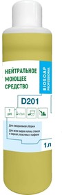 Нейтральное моющее средство BIOSOAP PROFESSIONAL D201 1 л 9060501