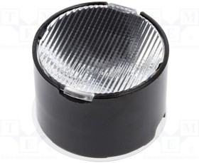 CA11484, Линза для LED, круглая, Мат-л PммA плексиглас, прозрачный, 9-40°