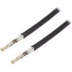 0797582039, Cable Assembly UL 1015 0.15m 12AWG Terminal to Terminal 1 to 1 POS F-F Crimp-Crimp Mega-Fit Bag