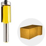 Фреза кромочная прямая обгонная с нижним подшипником 15.8 х 26 мм хвостовик 8 мм ...