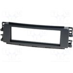 281190-44-0, Рамка для магнитолы, Smart, 1 DIN, черный