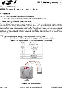 DEBUGADPTR1-USB, Адаптер для микроконтроллеров SILABS – купить оптом и ...