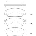 SP1047, Колодки тормозные Hyundai Accent (ТагАЗ), Getz 02- передние SANGSIN BRAKE