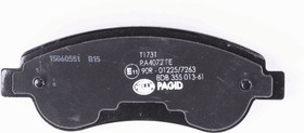 Фото 1/4 8db355013-611, колодки тормозные дисковые HONDA CR-V III