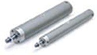 CDG1BN20-100Z, Pneumatic Piston Rod Cylinder - 20mm Bore, 100mm Stroke, CDG1 Series, Double Acting