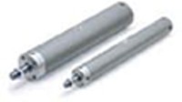 CDG1BN32-75Z, Pneumatic Piston Rod Cylinder - 32mm Bore, 75mm Stroke, CDG1 Series, Double Acting