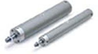 CDG1BN32-25Z, Pneumatic Piston Rod Cylinder - 32mm Bore, 25mm Stroke, CDG1 Series, Double Acting