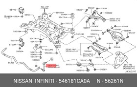 546181CA0A, Тягастабилизатора