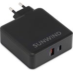 Сетевое зар./устр. SunWind SWWB0 100W 5A (PD+QC) USB/USB Type-C универсальное ...