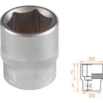 AF00030018, AFFIX Головка торцевая стандартная шестигранная 3/8", 18 мм