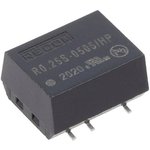 R0.25S-0505/HP, Isolated DC/DC Converters - SMD CONV DC/DC 0.25W 05VIN 05VOUT