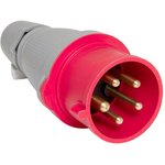 ps-025-32-380- PRO, Portable plug 025 3P+PE+N 32A 380V IP44 PROXIMA
