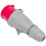 ps-025-32-380- PRO, Portable plug 025 3P+PE+N 32A 380V IP44 PROXIMA