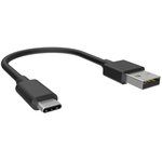 10165793-Z0100YWLF, USB 2.0 Cable A Male to C Male 3.28' (1.00m) Shielded