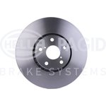 8DD355112-871, Тормозной диск без покрытия, передняя ось, правая сторона