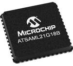 Фото 1/2 ATSAML21G18B-MUT, MCU - Ultra Low Power 32-bit ARM Cortex M0+ RISC - 256KB Flash - 3.3V - 48-Pin QFN - Tape&Reel