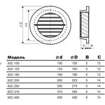 IGC. Решетка наружная / IGC 250 4687202618675