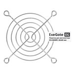 EX295261RUS, Решетка для вентилятора 80x80 ExeGate EG-080MR (80x80 мм, металлическая, круглая, никель)