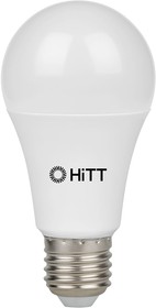 HiTT Лампочка Светодиодная E27 27Вт 230В 2790Лм 6500К Холодный белый свет Груша 1010018 HiTT-PL-A60-27- 230-E27-6500