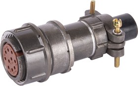 2РМД24КПН10Г5В, Розетка кабельная прямым патрубком