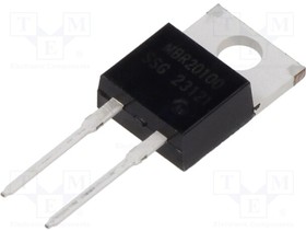MBR20100, Diode: Schottky rectifying; THT; 100V; 20A; TO220AC; tube; Ir: 1mA