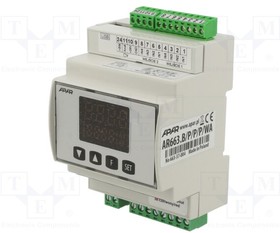 AR663.B/P/P/P/WA, Module: dual channel regulator; relay; OUT 2: relay; OUT 3: relay