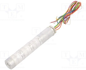 MES-302A-RYG, Сигнализатор: сигнальная колонна; LED; красный/янтарный/зеленый