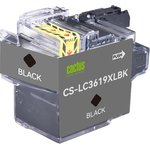 Картридж струйный Cactus CS-LC3619XLBK черный (68мл) для Brother ...