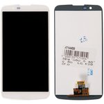 (K410) дисплей в сборе с тачскрином для LG K10 (2016) K410 белый